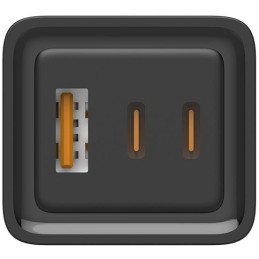 COLORWAY 1x USB a 2x USB-C/ turbo síťová nabíječka/ 65W/ 100V-240V/ Černá