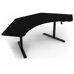AROZZI herní stůl ARENA ANGELO Pure Black/ rohový/ černý