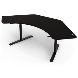 AROZZI herní stůl ARENA ANGELO Pure Black/ rohový/ černý