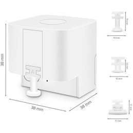 NEDIS chytrý prstový robot/ CR2/ 1000 mAh/ Bluetooth/ tři druhy prstů/ bílý