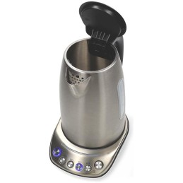 NEDIS Wi-Fi chytrá rychlovarná konvice/ objem 1,7 l/ 70,80,90,100 °C/ otáčení o 360/ ukazatel teploty/ Android/iOS/ nere