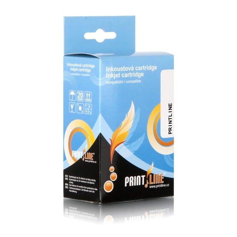 PRINTLINE kompatibilní cartridge s HP 652, F6V25AE, black, čip - o 300% vyšší kapacita než originál!