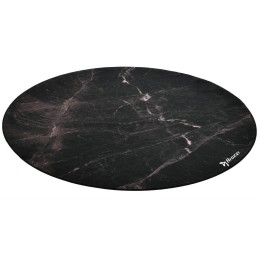 AROZZI Zona Floorpad Black Marble/ ochranná podložka na podlahu/ kulatá 121 cm průměr/ design černý mramor