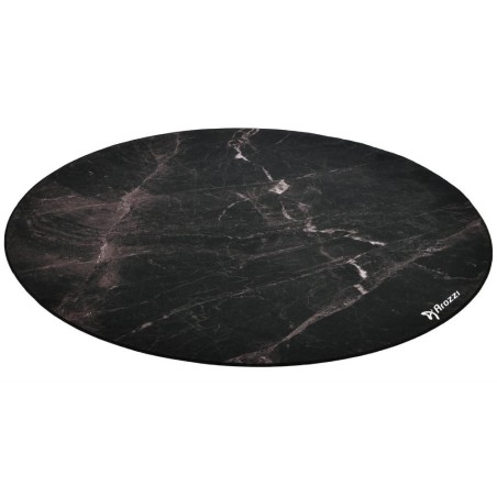 AROZZI Zona Floorpad Black Marble/ ochranná podložka na podlahu/ kulatá 121 cm průměr/ design černý mramor