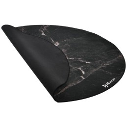 AROZZI Zona Floorpad Black Marble/ ochranná podložka na podlahu/ kulatá 121 cm průměr/ design černý mramor