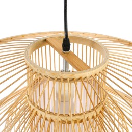 IMMAX BOHO PINCHOS designové závěsné svítidlo, D50cm, E27, bambusové dřevo