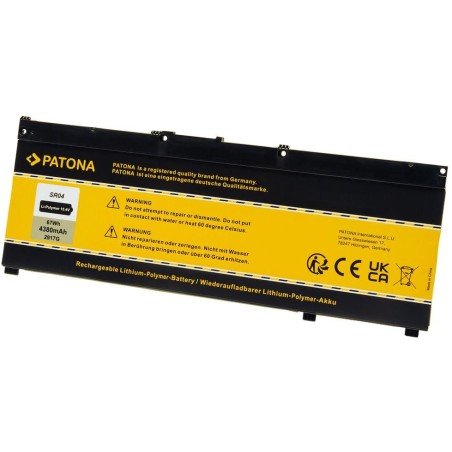 PATONA baterie pro ntb HP OMEN 15-ce/dc/cb Pavilion 15cx 4380mAh Li-Pol 15,4V SR03XL/SR04XL