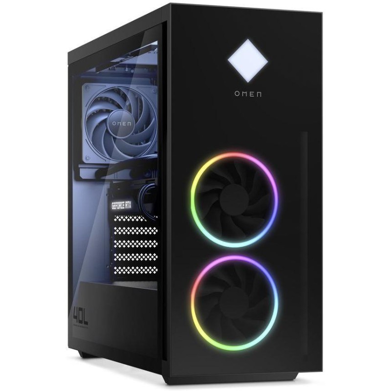 HP OMEN GT21-2028nc/ i7-14700K/ 64GB DDR5/ 2TB SSD/ NVIDIA GeForce RTX 4070 Super 12GB/ W11H/kbd+myš/ černý