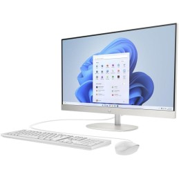HP 27-cr0001nc/ AiO/ Ryzen 5 7520U/ 16GB DDR5/ 512GB SSD/ AMD Integrated/ 27" FHD,matný/ W11H/ kbd+myš/ bílý