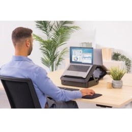 FELLOWES kufřík a podložka pod notebook BREYTA černý