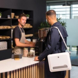 FELLOWES kufřík a podložka pod notebook BREYTA bílý