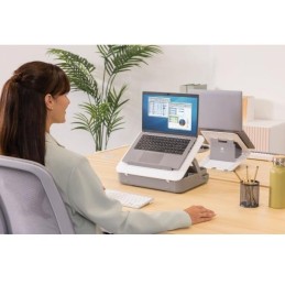 FELLOWES kufřík a podložka pod notebook BREYTA bílý