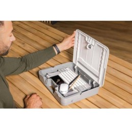 FELLOWES kufřík a podložka pod notebook BREYTA bílý