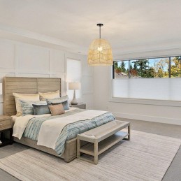 IMMAX BOHO PELO designové závěsné svítidlo, D40cm, E27, přírodní ratan