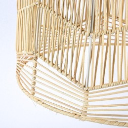 IMMAX BOHO PELO designové závěsné svítidlo, D50cm, E27, přírodní ratan