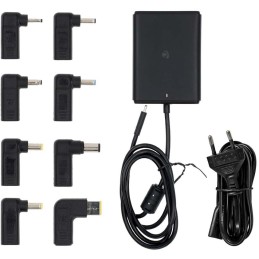 NEDIS univerzální adaptér k notebooku/ 100 W/ 5 / 9 / 12 / 15 / 20 V DC/ 3.0 / 5.0 A/ USB-C