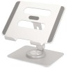 NEDIS tablet stand/ universal/ Full Motion/ 360 ° rotation/ aluminum/ silver
