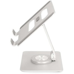 NEDIS stojan na tablet/ univerzální/ Full Motion/ natočení 360 °/ hliník/ stříbrný