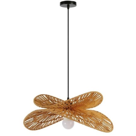 IMMAX BOHO MARIPOSA designové závěsné svítidlo, D50cm, E27, přírodní juta