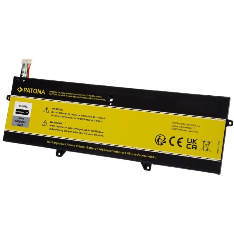 PATONA baterie pro ntb HP EliteBook x360 1040 G5/G6 6800mAh Li-Pol 7,7V BL04XL