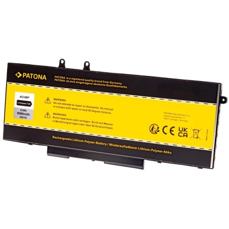 PATONA baterie pro ntb DELL Latitude 5400/5410/5510 8000mAh Li-Pol 7,6V 4GVMP, 3HWPP