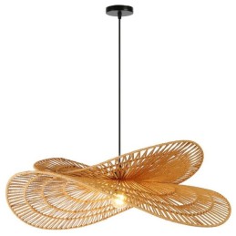 IMMAX BOHO MARIPOSA designové závěsné svítidlo, D80cm, E27, přírodní juta