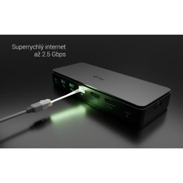 I-tec dokovací stanice Gen3 Thunderbolt4 2x Display, 7x USB, 2.5 GLAN, Power Delivery 92 W