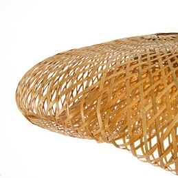 IMMAX BOHO HILO designové závěsné svítidlo, D60cm, E27, bambus