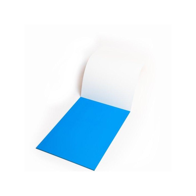 SYMBIO elektrostatické popisovatelné fólie Symbioflipcharts/ 500x700 mm/ modré/ 25 pack