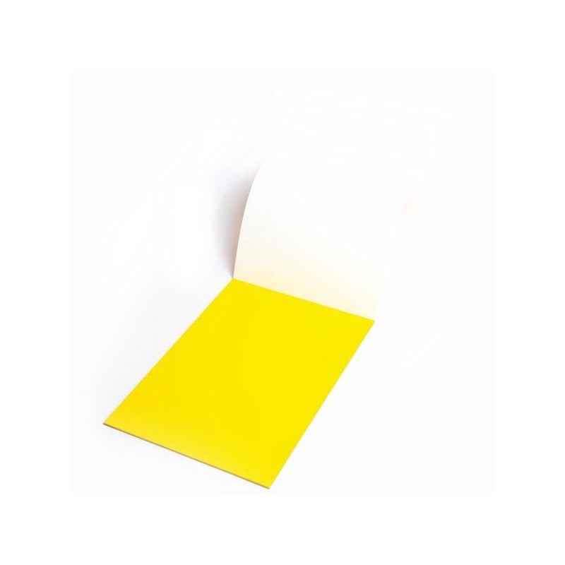 SYMBIO elektrostatické popisovatelné fólie Symbioflipcharts/ 500x700 mm/ žluté/ 25 pack