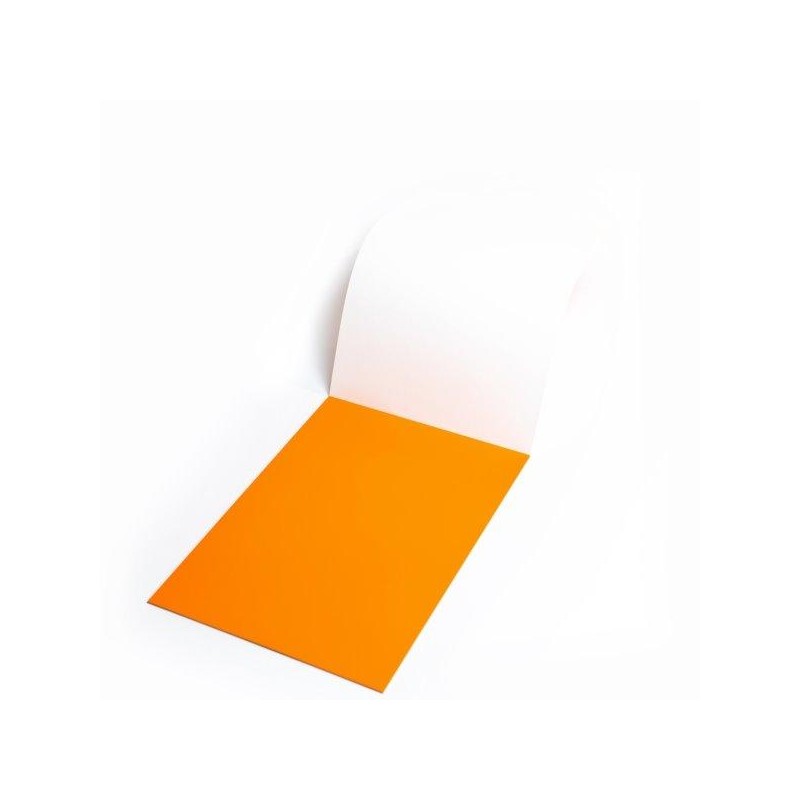 SYMBIO elektrostatické popisovatelné fólie Symbioflipcharts/ 500x700 mm/ oranžové/ 25 pack