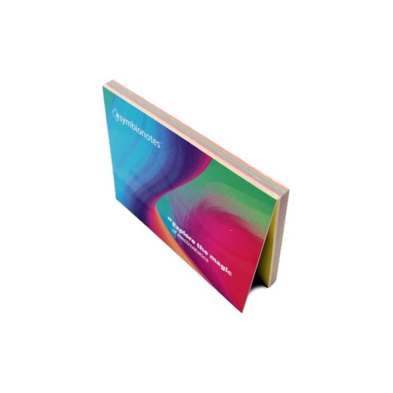 SYMBIO elektrostatické poznámkové bločky Symbionotes/ 70x100 mm/ MIX 4 barev/ 100 pack