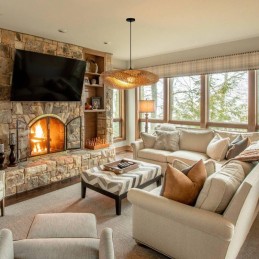 IMMAX BOHO HILO designové závěsné svítidlo, D80cm, E27, bambus