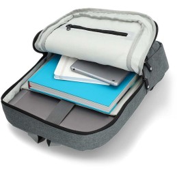 NEDIS batoh na notebook/ 10 - 16 "/ 10 přihrádek/ rozměry 430 mm / 50 mm / 290 mm/ polyester/ šedý