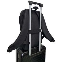 NEDIS batoh na notebook/ 10 - 16 "/ 10 přihrádek/ rozměry 430 mm / 50 mm / 290 mm/ polyester/ černý