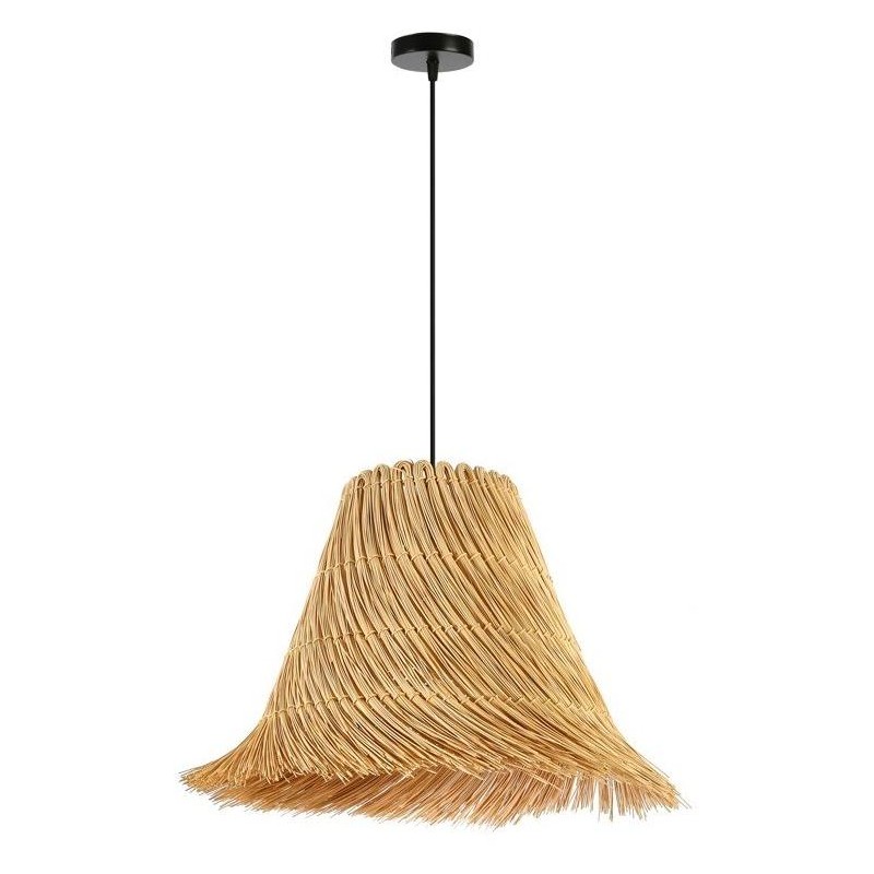 IMMAX BOHO NATURALEZA designové závěsné svítidlo, D45cm, E27, přírodní ratan