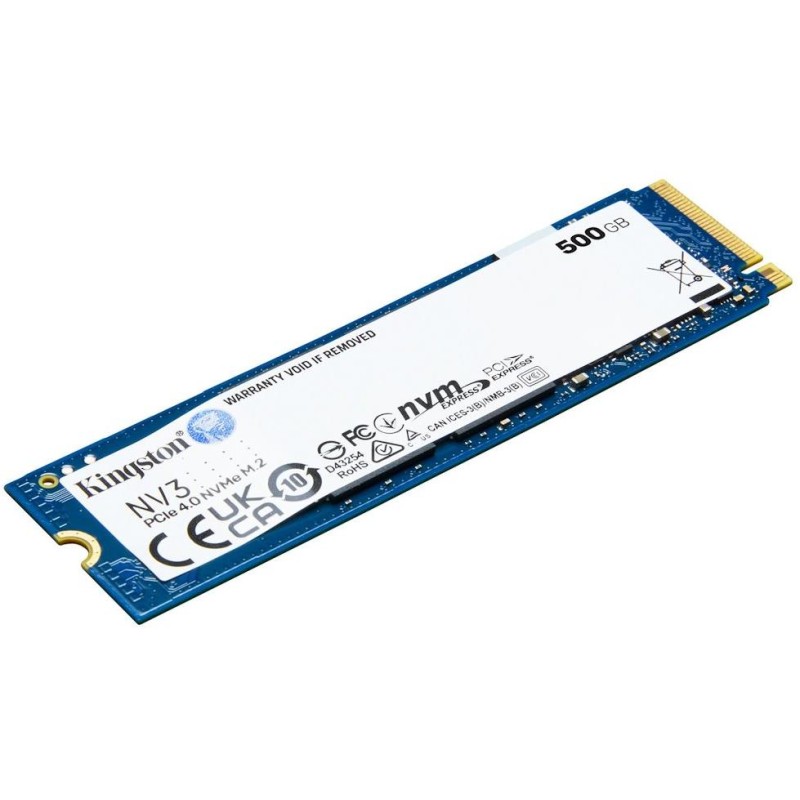 KINGSTON NV3 SSD 500GB / NVMe M.2 PCIe Gen4 / Interní / M.2 2280