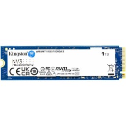 KINGSTON NV3 SSD 1TB / NVMe M.2 PCIe Gen4 / Interní / M.2 2280