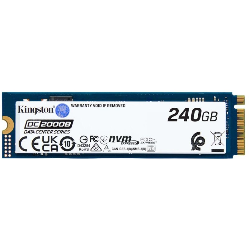 KINGSTON DataCenter DC2000B SSD 240GB / NVMe M.2 PCIe Gen4 / Interní / M.2 2280