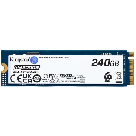 KINGSTON DataCenter DC2000B SSD 240GB / NVMe M.2 PCIe Gen4 / Interní / M.2 2280