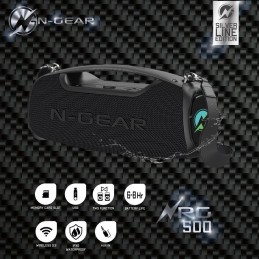 N-GEAR NRG 500/ BT/ 500W/ USB/ LED/ TWS/ IPX5/ 1x MIC