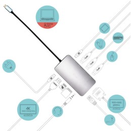 I-tec dokovací stanice USB-C Metal Nano Dock HDMI/VGA with LAN + Power Delivery 100W + nabíječka 100W (bundle)