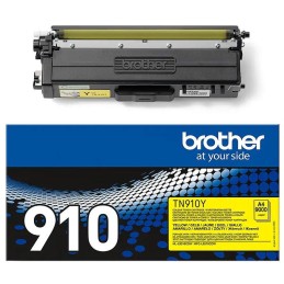 BROTHER toner TN-910Y pro HL-L9310CDW/MFC-L9570CDW / 9.000 stran, / žlutý