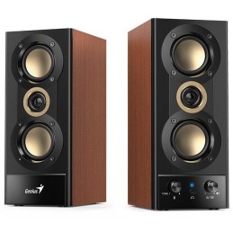 GENIUS repro SP-HF800BT/ 2.0/ Bluetooth 5.3/ 20W/ Dřevěné