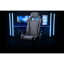 AROZZI herní židle AVANTI Soft Fabric Ash/ látkový povrch/ šedá