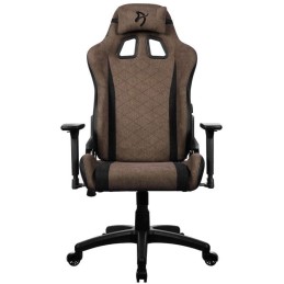 AROZZI herní židle AVANTI Soft Fabric Brown/ látkový povrch/ hnědá