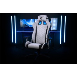 AROZZI herní židle AVANTI Soft Fabric Light Grey/ látkový povrch/ světle šedá