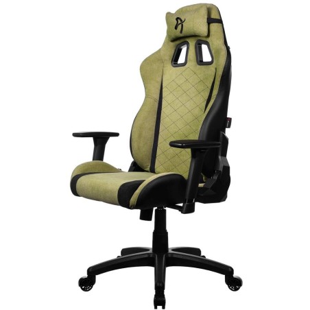 AROZZI herní židle AVANTI Soft Fabric Moss Green/ látkový povrch/ mechově zelená