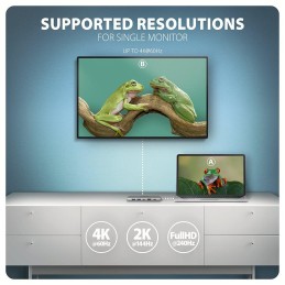 AXAGON multi USB-C 6v1 hub / HMC-6G2L / USB 3.2 Gen2 / 1x PD 100W / 1x USB-C / 2x USB-A / HDMI / 1x GLAN / 15cm