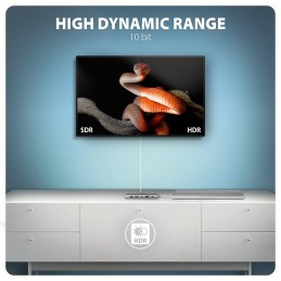 AXAGON multi USB-C 6v1 hub / HMC-6G2L / USB 3.2 Gen2 / 1x PD 100W / 1x USB-C / 2x USB-A / HDMI / 1x GLAN / 15cm